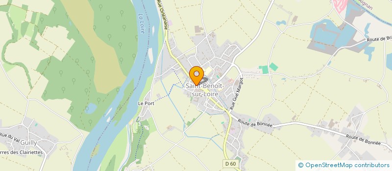 localisation de l'entreprise MONSIEUR PHILIPPE MASLO à SAINT-BENOIT-SUR-LOIRE