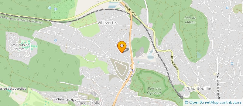 localisation de l'entreprise MONSIEUR PHILIPPE MASMEJEAN  NIMES