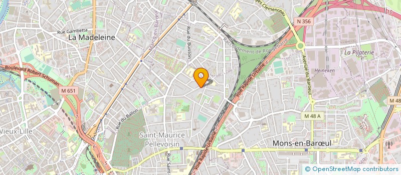 localisation de l'entreprise MONSIEUR PHILIPPE MASSA  LILLE