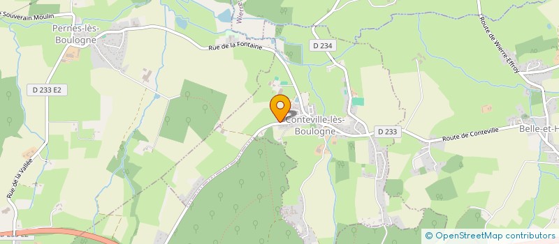 localisation de l'entreprise MONSIEUR PHILIPPE MASSET  CONTEVILLE-LES-BOULOGNE