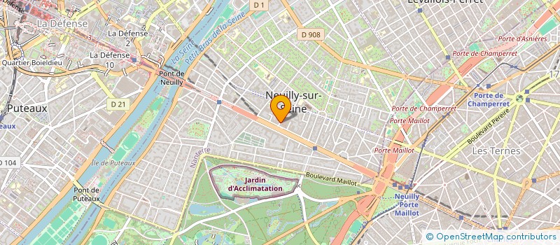 localisation de l'entreprise MONSIEUR PHILIPPE MASSIN à NEUILLY-SUR-SEINE