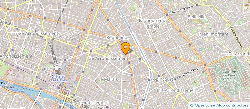 localisation de l'entreprise MONSIEUR PHILIPPE MASSON  PARIS