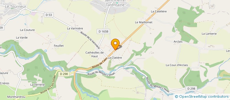 localisation de l'entreprise MONSIEUR PHILIPPE MASSON à SOULEUVRE EN BOCAGE