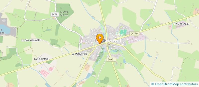 localisation de l'entreprise MONSIEUR PHILIPPE MASSON à LE LION D'ANGERS