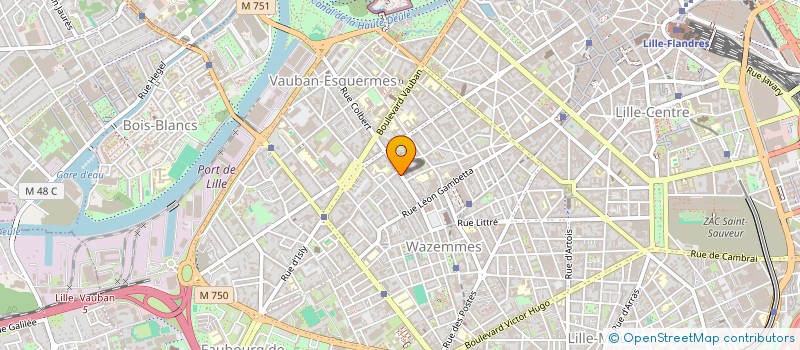 localisation de l'entreprise MONSIEUR PHILIPPE MASSY à LILLE