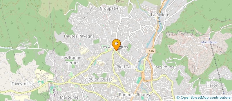 localisation de l'entreprise MONSIEUR PHILIPPE MATHEY à TOULON