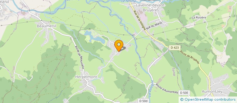 localisation de l'entreprise MONSIEUR PHILIPPE MATHIEU  HERPELMONT