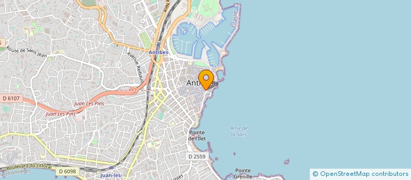 localisation de l'entreprise MONSIEUR PHILIPPE MATHIS à ANTIBES