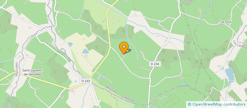 localisation de l'entreprise MONSIEUR PHILIPPE MATIGNON  CAPLONG