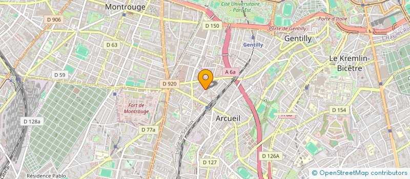 localisation de l'entreprise MONSIEUR PHILIPPE MATTMANN à ARCUEIL