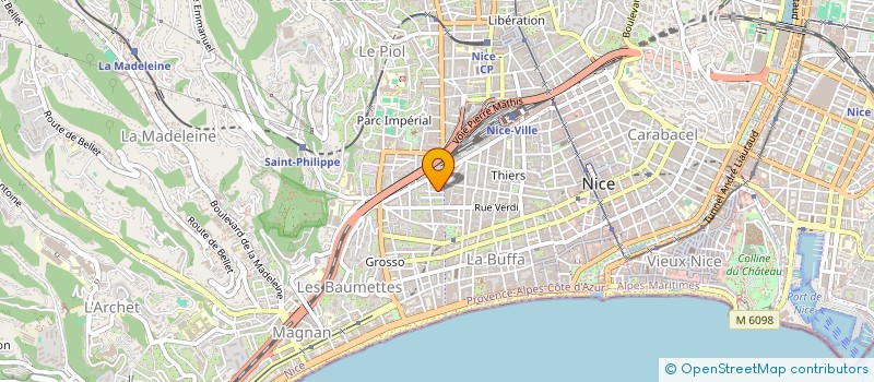 localisation de l'entreprise MONSIEUR PHILIPPE MATULA  NICE