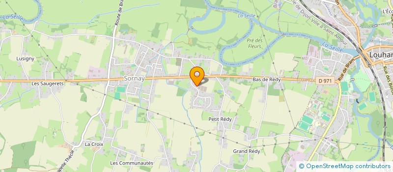 localisation de l'entreprise MONSIEUR PHILIPPE MAUBLANC  SORNAY