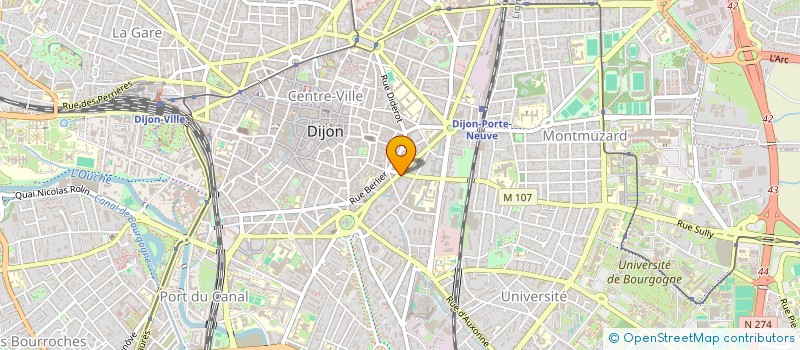 localisation de l'entreprise MONSIEUR PHILIPPE MAUPETIT à DIJON