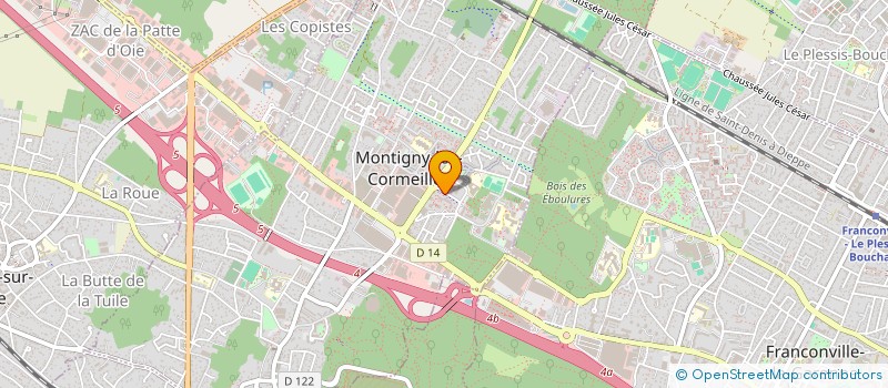 localisation de l'entreprise MONSIEUR PHILIPPE MAURIRAS à MONTIGNY-LES-CORMEILLES