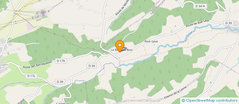 localisation de l'entreprise MONSIEUR PHILIPPE MAURO  ST-PLANCARD