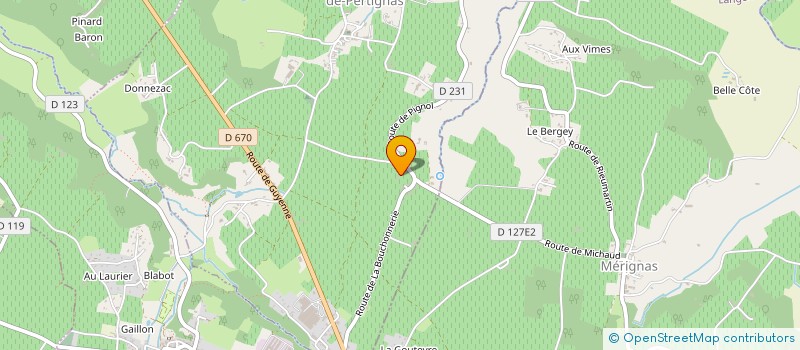 localisation de l'entreprise MONSIEUR PHILIPPE MAURY  SAINT-VINCENT-DE-PERTIGNAS