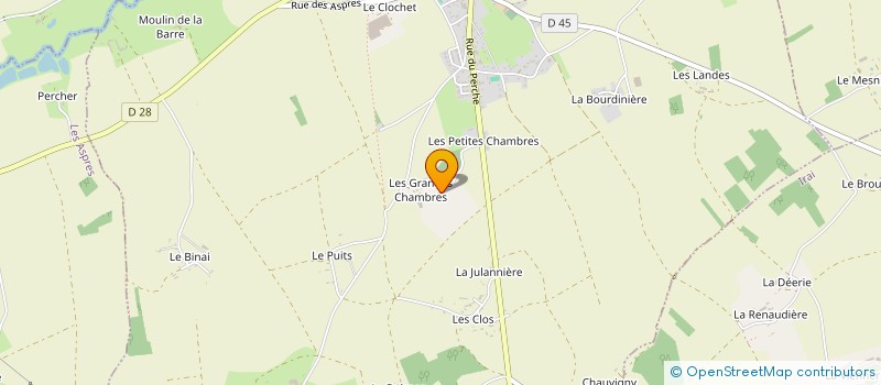 localisation de l'entreprise MONSIEUR PHILIPPE MAVEL à CRULAI