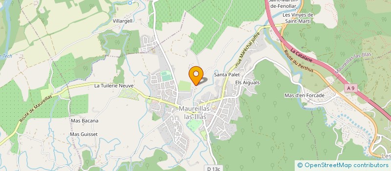 localisation de l'entreprise MONSIEUR PHILIPPE MAYDAT à MAUREILLAS-LAS-ILLAS