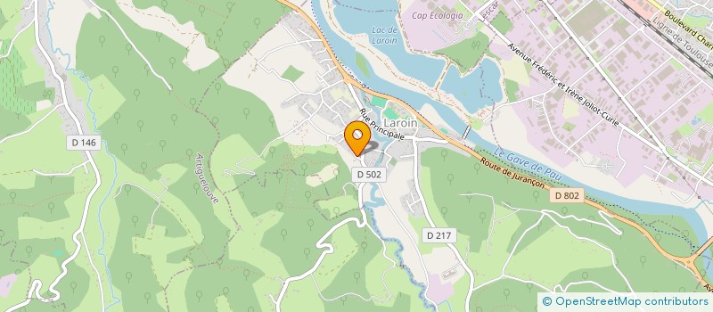 localisation de l'entreprise MONSIEUR PHILIPPE MAYSONNAVE  LAROIN