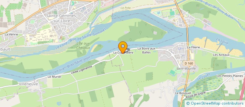 localisation de l'entreprise MONSIEUR PHILIPPE MAZE à LES PONTS DE CE
