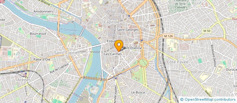 localisation de l'entreprise MONSIEUR PHILIPPE MAZIERES  TOULOUSE