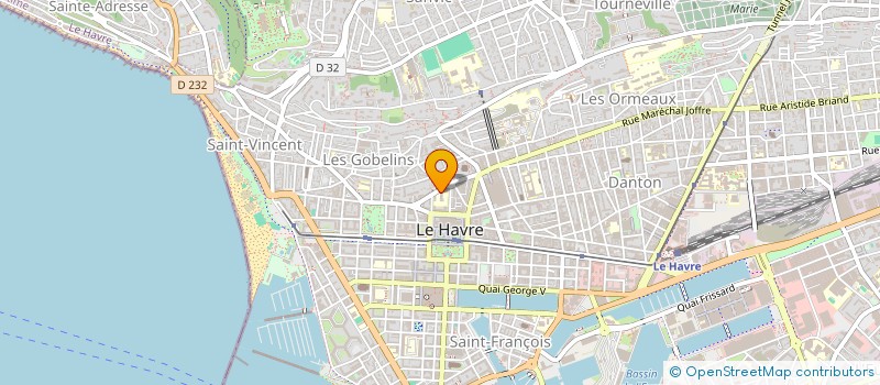 localisation de l'entreprise MONSIEUR PHILIPPE MAZURE à LE HAVRE