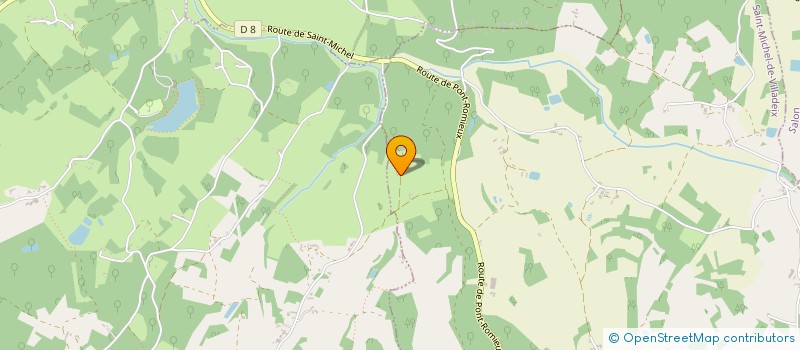 localisation de l'entreprise MONSIEUR PHILIPPE MEA  SAINT-MICHEL-DE-VILLADEIX