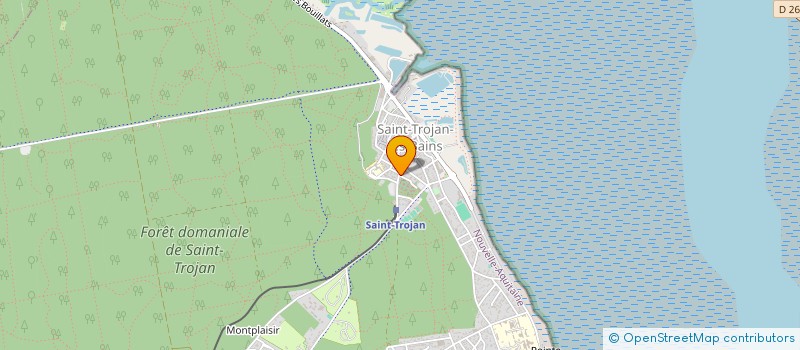 localisation de l'entreprise MONSIEUR PHILIPPE MECHAIN  SAINT-TROJAN-LES-BAINS