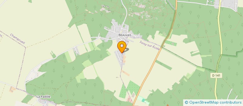 localisation de l'entreprise MONSIEUR PHILIPPE MEDINA  CHAMPCUEIL