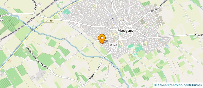 localisation de l'entreprise MONSIEUR PHILIPPE MEDUS  MAUGUIO