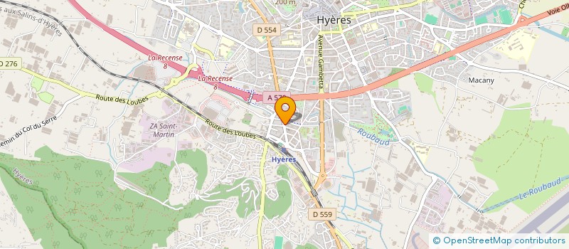 localisation de l'entreprise MONSIEUR PHILIPPE MEENS  HYERES