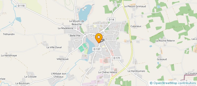 localisation de l'entreprise MONSIEUR PHILIPPE MEHAT à CARENTOIR