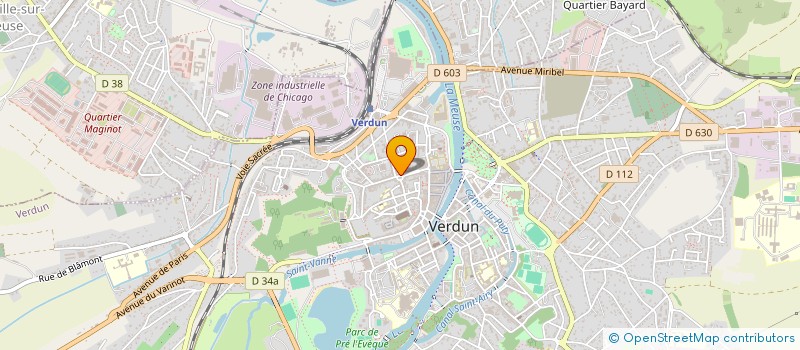localisation de l'entreprise MONSIEUR PHILIPPE MELINE à VERDUN