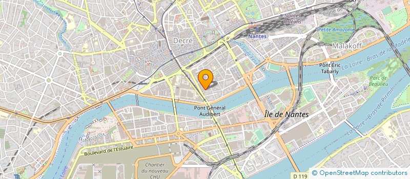 localisation de l'entreprise MONSIEUR PHILIPPE MENARD à NANTES