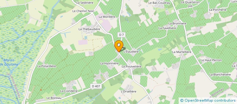 localisation de l'entreprise MONSIEUR PHILIPPE MENARD à LE LOROUX-BOTTEREAU