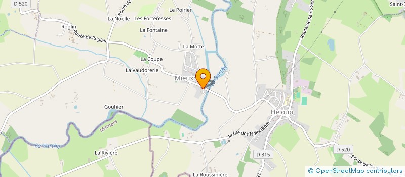 localisation de l'entreprise MONSIEUR PHILIPPE MENDES PEREIRA DA ROCHA à MIEUXCE