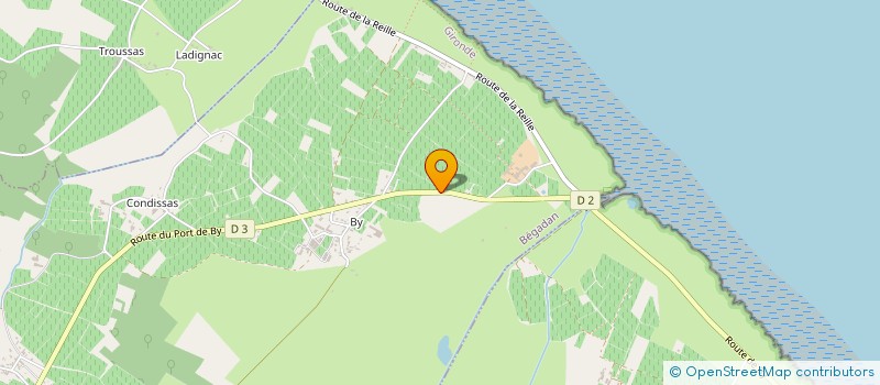 localisation de l'entreprise MONSIEUR PHILIPPE MENDEZ-RODRIGUEZ  BEGADAN