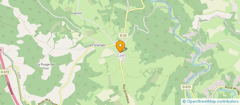 localisation de l'entreprise MONSIEUR PHILIPPE MENEUT  CALES