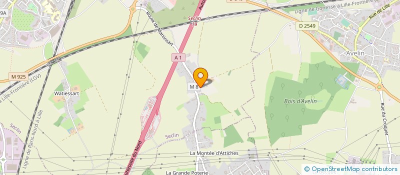 localisation de l'entreprise MONSIEUR PHILIPPE MENOT à SECLIN