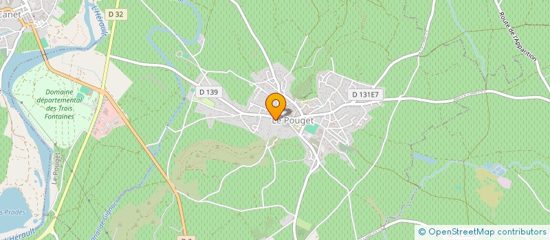 localisation de l'entreprise MONSIEUR PHILIPPE MERCEY  LE POUGET