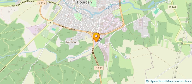 localisation de l'entreprise MONSIEUR PHILIPPE MERCIER à DOURDAN