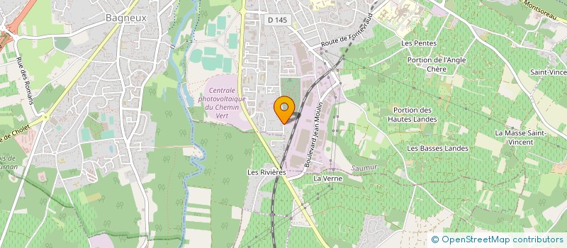 localisation de l'entreprise MONSIEUR PHILIPPE MERCIER  SAUMUR