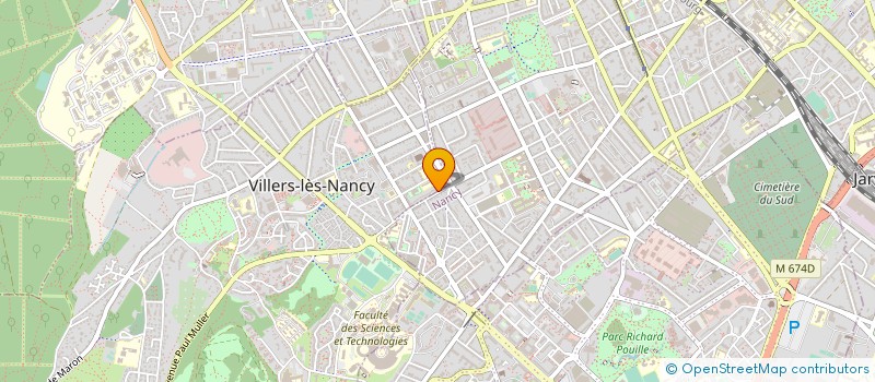 localisation de l'entreprise MONSIEUR PHILIPPE MERCIER  VILLERS-LES-NANCY