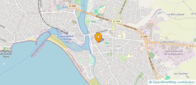 localisation de l'entreprise MONSIEUR PHILIPPE MERCKENS  SAINT-GILLES-CROIX-DE-VIE