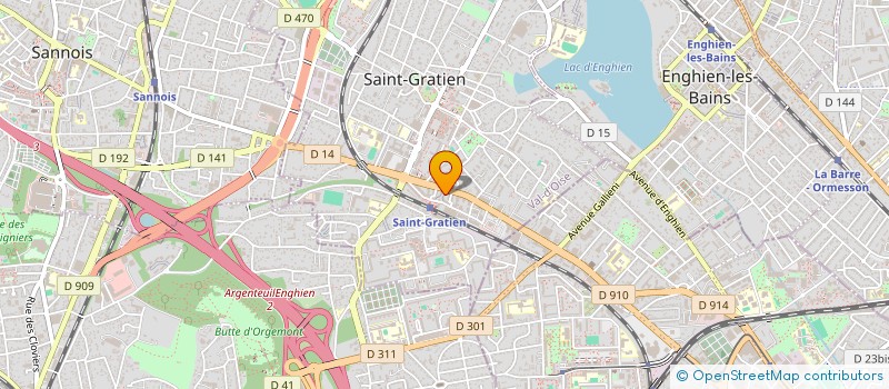 localisation de l'entreprise MONSIEUR PHILIPPE MERENS  SAINT-GRATIEN