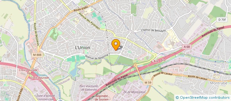 localisation de l'entreprise MONSIEUR PHILIPPE MERET à L'UNION