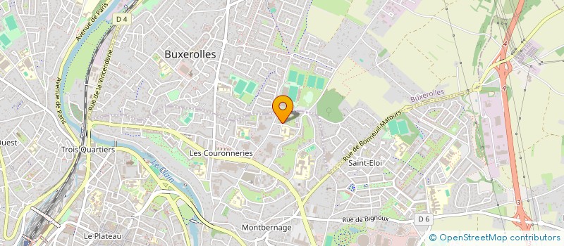 localisation de l'entreprise MONSIEUR PHILIPPE MERIAU à POITIERS