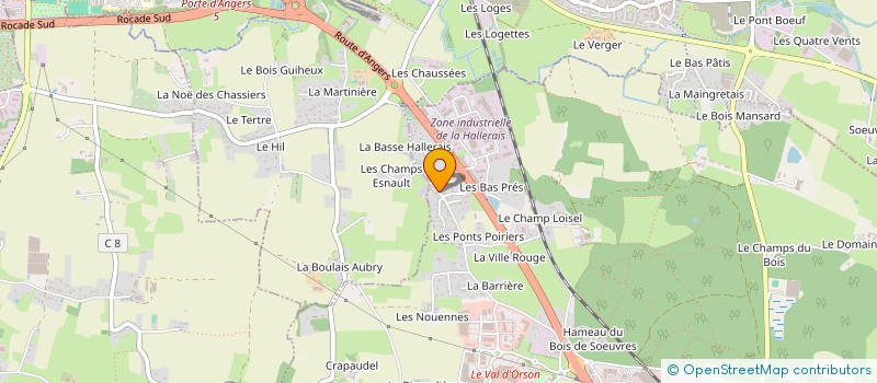 localisation de l'entreprise MONSIEUR PHILIPPE MESLIN à VERN-SUR-SEICHE