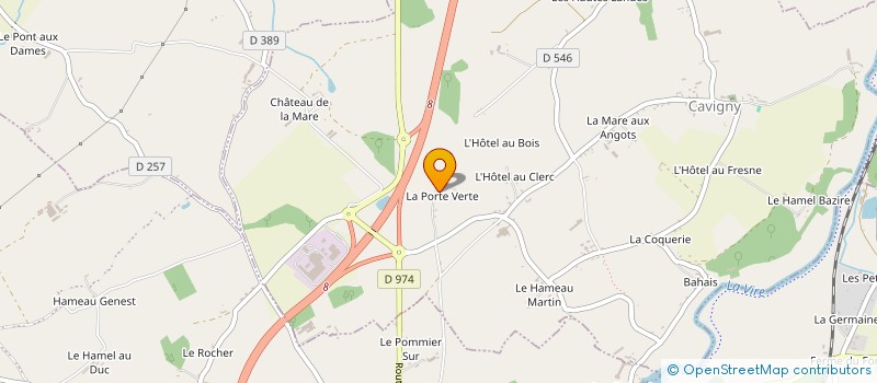 localisation de l'entreprise MONSIEUR PHILIPPE MESNIL à CAVIGNY