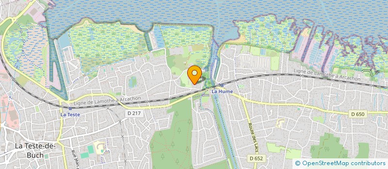 localisation de l'entreprise MONSIEUR PHILIPPE MESPLE à LA TESTE-DE-BUCH